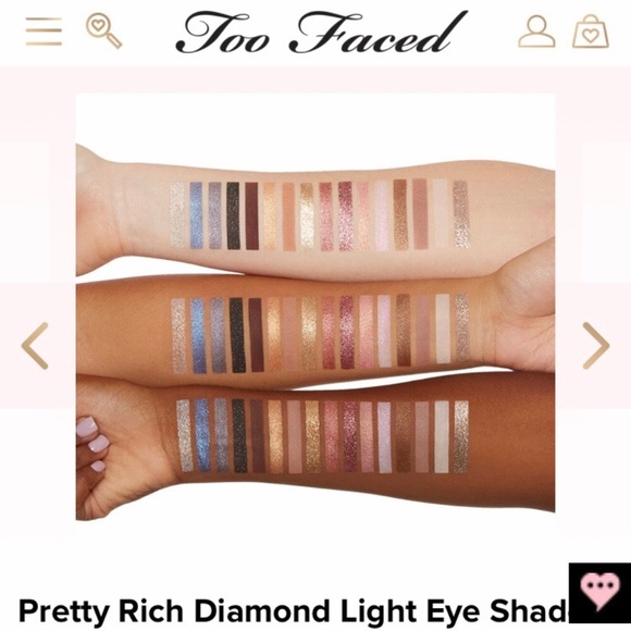 COPY - BN Too Faced Pretty Rich Eyeshadow Palette - Picture 5 of 7